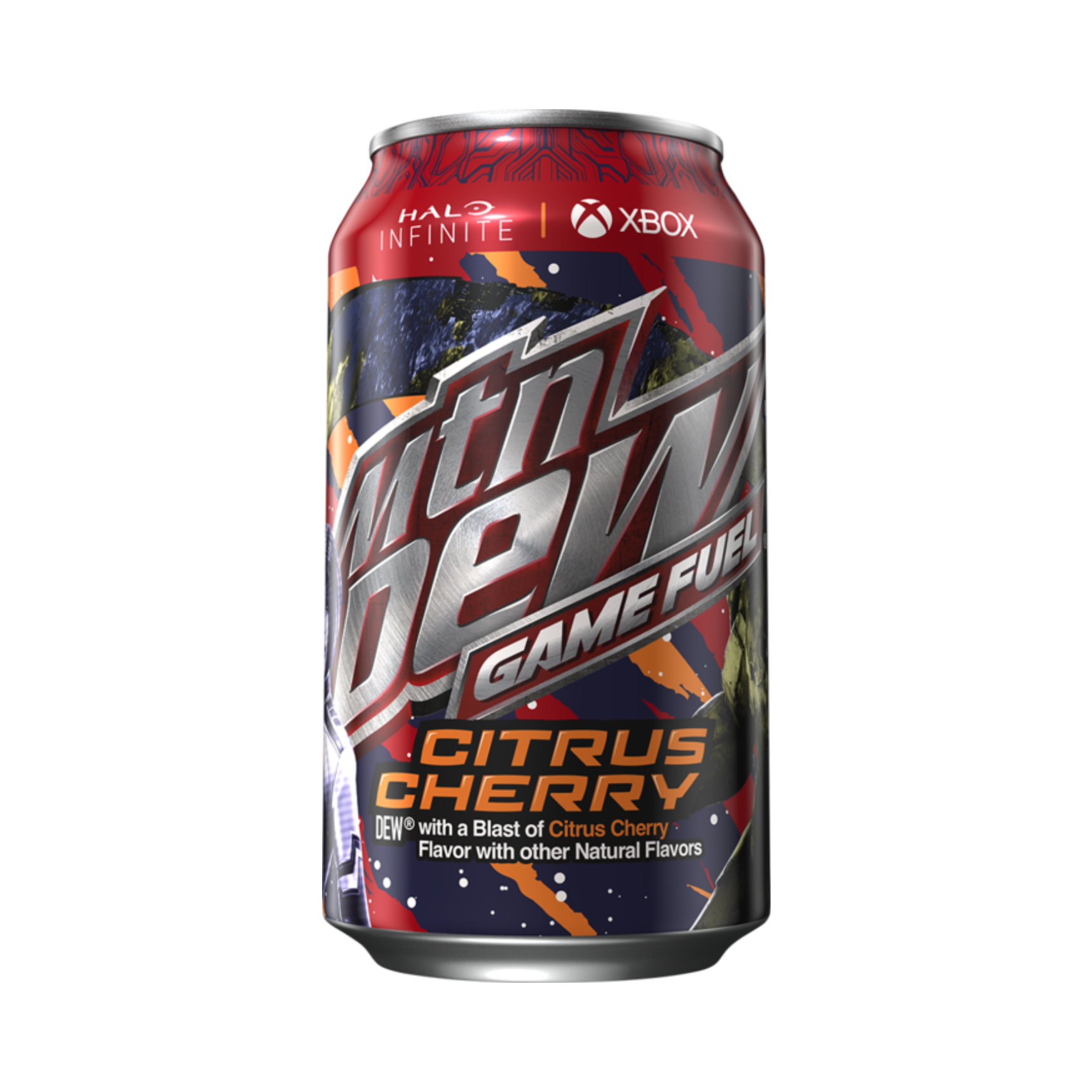 Mountain Dew Game Fuel Citrus Cherry Soda - 12 pk/12 fl oz Cans