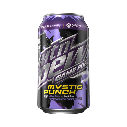 Mountain Dew Game Fuel Mystic Punch Soda - 12 pk/12 fl oz Cans