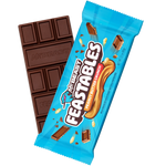 Feastables MrBeast Peanut Butter Chocolate Crunch Bar, 2.1 oz (60g), 1 Count